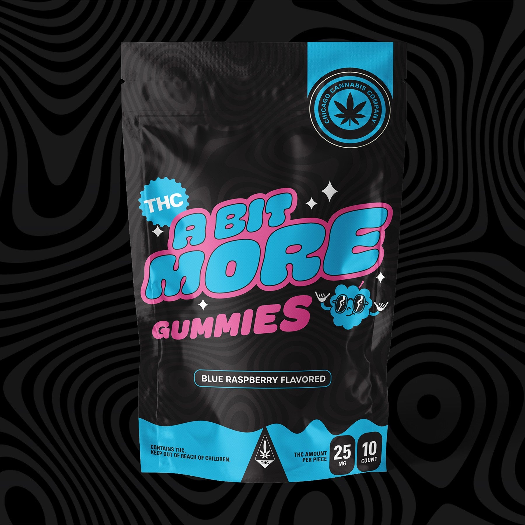 A Bit More Gummies: Blue Raspberry (250mg)