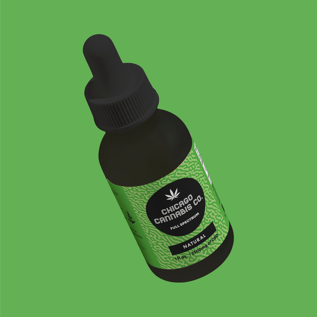 Full Spectrum CBD Oil (2500mg) – Chicago Cannabis Company