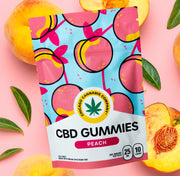 CBD Gummies: Peach (250mg)