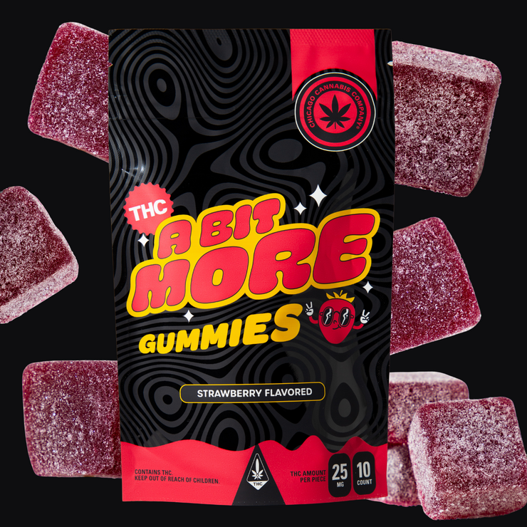 A Bit More Gummies: Strawberry (250mg)